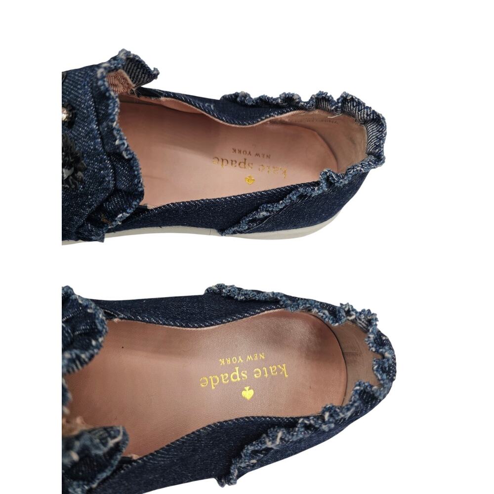 Kate Spade New York Louise Indigo Slip On Sneaker Shoes Women's Size US 10 - Picture 3 of 6